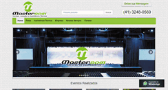 Desktop Screenshot of mastersomcuritiba.com
